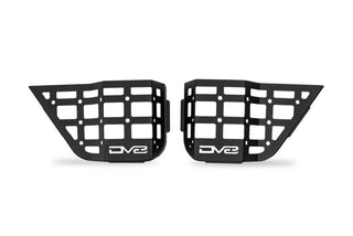 DV8 Offroad Rear Door Pocket Molle Panels Black (REAR): Jeep Wrangler JK 2011-2018 3.8L/3.6L