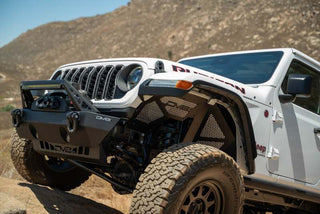 DV8 Offroad Front Inner Fenders (FRONT): Jeep Wrangler JL 2018-2025 3.6L / 6.4L 392