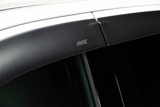 Husky Liners Low Profile Ventvisor 4pc: Jeep Wrangler (07-18) / Grand Cherokee (05-10) - Matte Black