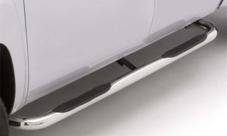 LUND 3in Round Bent SS Nerf Bars Polished: Fits Ram 1500/2500/3500 2009-2026 5.7L/6.7L