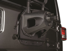 Rugged Ridge Spare Tire Relocation Bracket: Jeep Wrangler JL 2018-2024 2.0L/3.6L