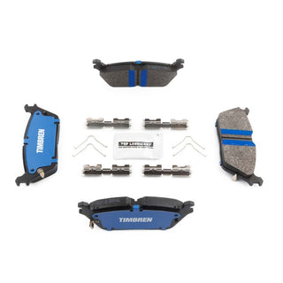 Timbren BES Disc Brake Pad & Rotor Kit OnyxBond (REAR): Ram 3500 2019-2026 6.7L Diesel