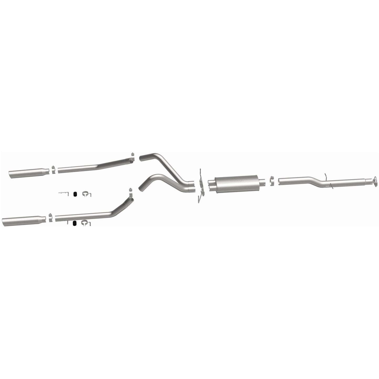 MagnaFlow Street Series Stainless Cat-Back Performance Exhaust System: Dodge Ram 1500 1998 - 2001