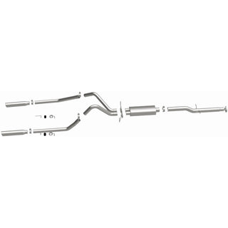MagnaFlow Street Series Stainless Cat-Back Performance Exhaust System: Dodge Ram 1500 1998 - 2001