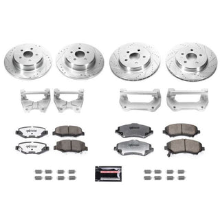 PowerStop Z36 Big Brake Conversion Kit D&S (F&R): Jeep Wrangler 2007-2018 3.6L/3.8L V6