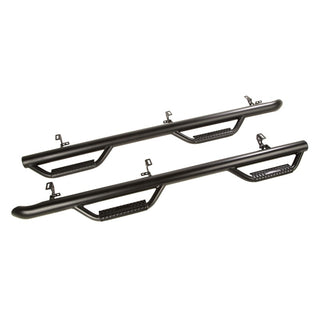 Rugged Ridge Spartan Nerf Bar Textured Black: Jeep Wrangler JL 2018-2024 2.0L/3.6L