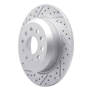 DFC 18-25 Jeep Wrangler Rear Left Drilled & Slotted Geoperformance Rotor