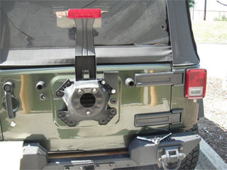 Rugged Ridge CB Antenna Mount: Jeep Wrangler 2007-2018 3.6L/3.8L V6