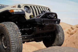 DV8 Offroad Sway-Bar Disconnect Motor Skid Plate (FRONT): Jeep Wrangler JL/Gladiator JT 2018-2025