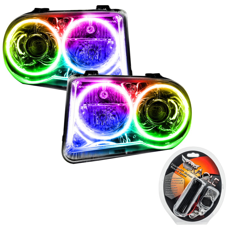 Oracle 05-10 Chrysler 300C V8 SMD HL - HID - NO BULBS - ColorSHIFT w/ RF Controller