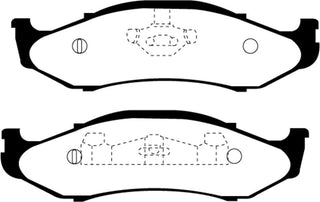 EBC High Rotors and Front Brake Pads: Jeep Grand Cherokee (97-98) / Wrangler (97-06)