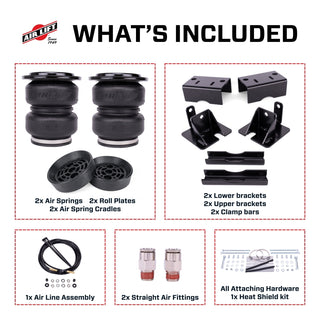 Air Lift Loadlifter 5000 Ultimate Air Spring Kit Internal Jounce: Ram 1500 6.2L TRX 2021-2024