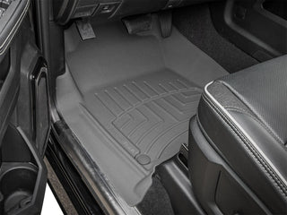 WeatherTech FloorLiner HP Front Grey: Ram 2500/3500 2019-2026 6.7L Diesel / 6.4L 392