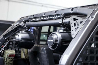 DV8 Offroad Speaker/Light Bar Mount: Jeep Wrangler 2018-2025 2.0L/3.6L