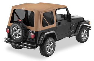 Bestop Replace A-Top Sailcloth Tinted Windows (NO Door Skins): Jeep Wrangler TJ 1997-2002 2.5L/4.0L