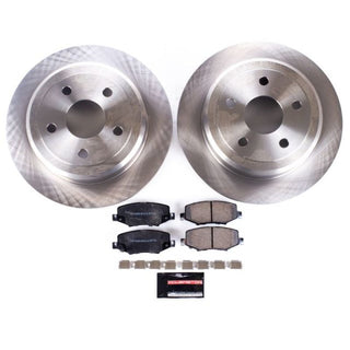 PowerStop Z17 Stock Replacement Brake Kit (REAR): Jeep Wrangler 2007-2018 3.6L/3.8L