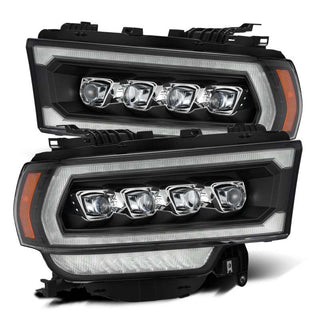 AlphaRex NOVA LED Projector Headlights (Black): Ram 2500 & 3500 2019 - 2024