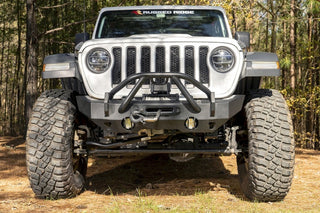 Rugged Ridge HD X-Striker Front Bumper Add-On: Fits Most Jeep Wrangler Models (2007-2026)