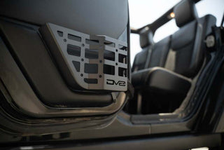 DV8 Offroad Rear Door Pocket Molle Panels Black (REAR): Jeep Wrangler JK 2011-2018 3.8L/3.6L
