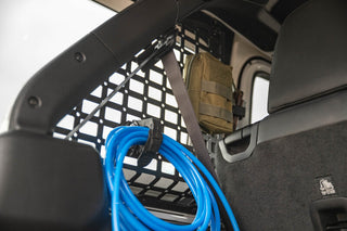 DV8 Offroad Rear Window Pocketed Molle Panels (REAR): Jeep Wrangler JL 2018-2026 2.0L Turbo/3.6L V6