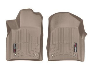 WeatherTech FloorLiner Front Tan: Jeep Grand Cherokee / Dodge Durango 2015