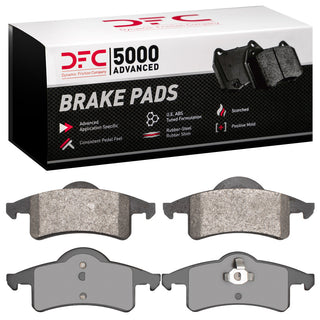DFC 99-04 Jeep Grand Cherokee Rear Brake Pads - 5000 Series Semi-Metallic Brake Pads with Advanced Friction Technology