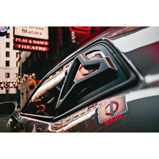 Glassskinz Torch Quarter Window Louvers / Vents: Dodge Challenger 2008 - 2023 (All Models)