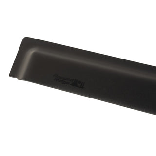 Rugged Ridge Window Visors Matte Black: Jeep Wrangler JL/JT 2018-2024 3.6L/6.4L 392