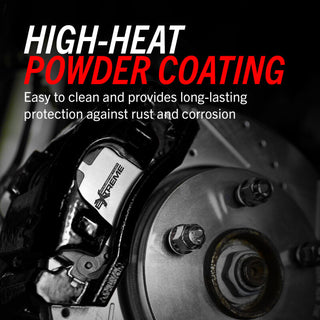 Power Stop 94-97 GMC Yukon Front Black Caliper w/o Bracket (Pair)