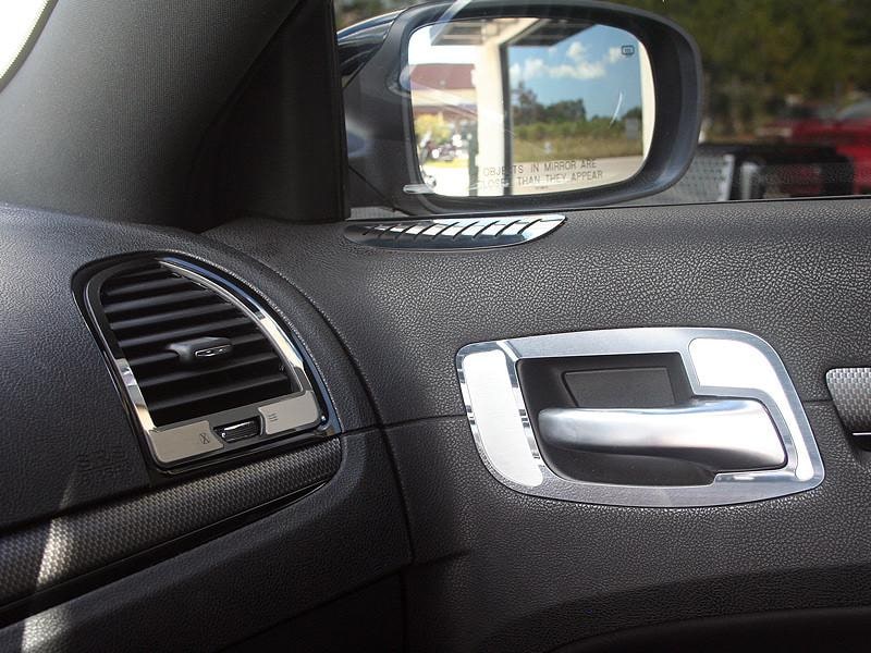 American Car Craft A/C Vent Trim Outer Polished / Brushed: Chrysler 300 2011 - 2024