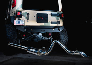 Ripp T-304 Stainless Steel Catback Exhaust Kit: Jeep Wrangler JK (2007-2018)