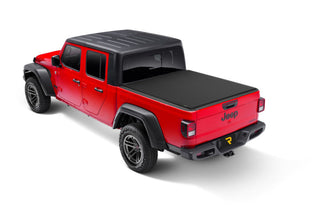 Truxedo Sentry CT Hard Roll-Up Truck Bed Cover - Black: Fits Most Jeep Gladiator Models (2018-2026)