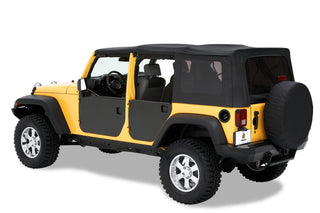 Bestop Element Panels Rear Doors Black (REAR): Jeep Wrangler JK 2007-2018 3.8L/3.6L V6