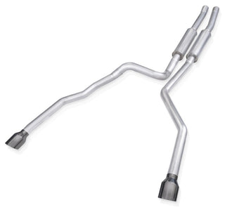 Stainless Works Legend Catback 5" Black Chrome Tips: Ram 1500 6.2L TRX 2019-2024