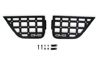 DV8 Offroad Slim Front Door Molle Pockets (FRONT): Jeep Wrangler JK 2011-2018 3.8L/3.6L V6