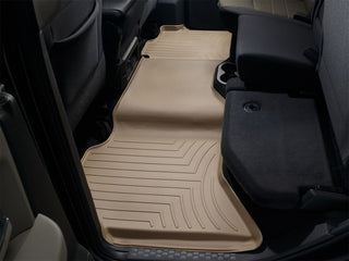 WeatherTech 09+ Dodge Ram 1500 Crew Cab Rear FloorLiner - Tan