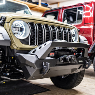 Rival 4x4 Front Aluminum Bumper (FRONT): Fits Jeep 2007-2025 3.0L/3.6L