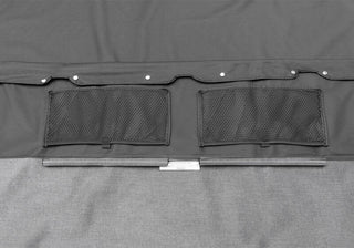 Rampage Unlimited 4-Door Trailview Tonneau Top Black Diamond: Jeep Wrangler JK 2007-2018 3.6L/3.8L V6