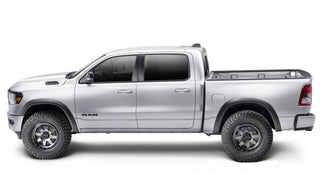 Bushwacker Extend-A-Fender Flares 4pc Smooth Black: Ram 2019-2024 3.0L/3.6L/5.7L/6.2L TRX Excl Rebel/TRX