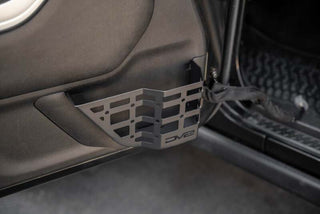 DV8 Offroad Front Door Pocket Molle Panels (FRONT): Jeep Wrangler JK 2011-2018 3.8L/3.6L
