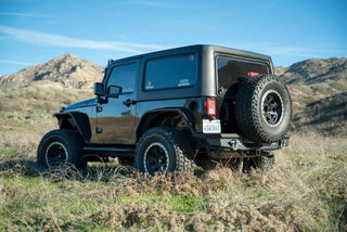 DV8 Offroad Full-Width Rear Bumper (REAR): Jeep Wrangler JK 2007-2018 3.8L/3.6L V6