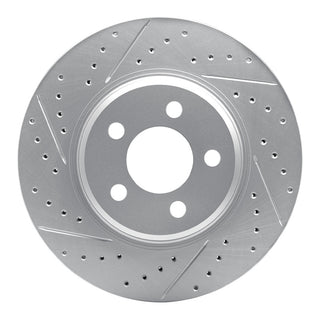 DFC 21-25 Dodge Durango Front Left Drilled & Slotted Geoperformance Rotor Part Number 830-40123L