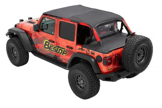 Bestop Safari Bikini Black Diamond (F&R): Jeep Wrangler JL 2024-2025 2.0L/3.6L
