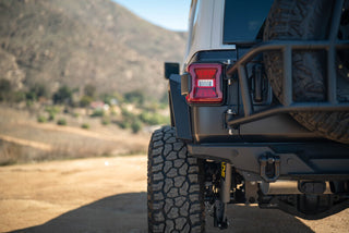 DV8 Offroad Armor Fender Flares: Jeep Wrangler JL 2018-2026 2.0L Turbo/3.6L V6