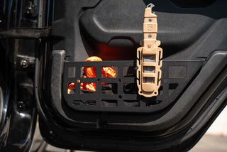 DV8 Offroad Slim Rear Door Molle Pockets (REAR): Jeep Wrangler JL/Gladiator JT 2018-2026 2.0L/3.6L