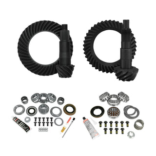 Yukon Gear & Axle Re-Gear & Install Kit 4.11 Ratio (F&R): Jeep Wrangler 2018-2024 3.6L / 6.4L 392