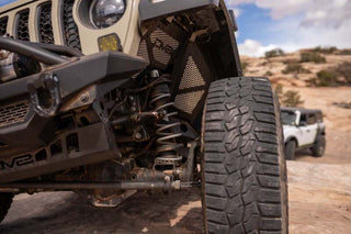 DV8 Offroad Front Inner Fenders (FRONT): Jeep Wrangler JL 2018-2025 3.6L / 6.4L 392