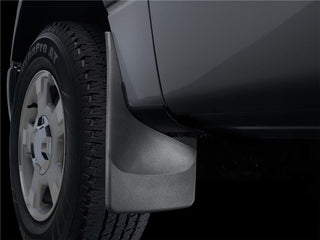 WeatherTech No Drill Mudflaps Black: Ram 2500/3500 2013-2018 6.7L Diesel/6.4L 392/5.7L Hemi