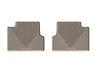 WeatherTech Rear Rubber Mats Tan (REAR): Jeep Wrangler 2014-2016 3.6L V6