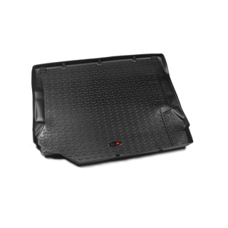 Rugged Ridge Floor Liner Cargo Black: Jeep Wrangler Unlimited 2007-2010 3.8L V6